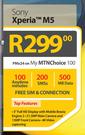 Sony Xperia M5-On MY MTN Choice 100