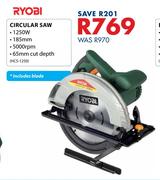 Ryobi Circular Saw HCS-1250