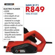 Black & Decker Electric Planer KW712-QS