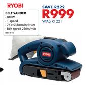 Ryobi Belt Sander EBS-810