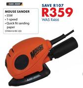 Black & Decker Mouse Sander STAKA161BC-QS