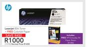 HP Laserjet 85A Toner + Free Colorlok Paper