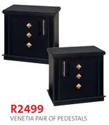 Venetia Pair Of Pedestals