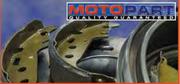 Motopart Brake Shoes Toyota/Land Cruiser 295mm Brake Shoe 509 BS509M