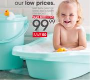Special Baby Bath Mint Or White And A Nappy Steri Bucket m