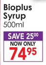 Bioplus Syrup-500ml