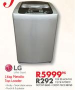 Samsung 16Kg Metallic Top Loader