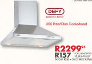 Defy 600 Prem/Chim Cookerhood