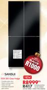 Sansui 500L SBS Glass Fridge