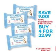 Cuddlesome Baby Soaps-4x100g