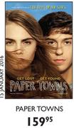 Paper Towns DVD