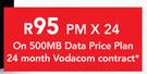Sansui WIB700 7" Tablet With 3G-On 500MB Data Price Plan