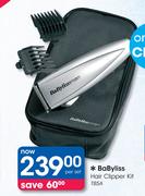 BaByliss Hair Clipper Kit T85A-Per Set