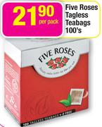 Five Roses Tagless Teabags-100's Pack