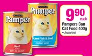 pampers Can Cat Food Assorted-400g Each