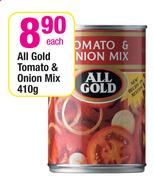 All Gold Tomato & Onion Mix-410g