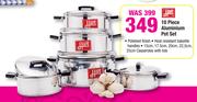 10 Piece Aluminium Pot Set