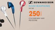 Sennheiser In Ear Headphones MX365-Each
