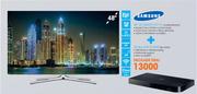 Samsung 48" 3D Smart FHD TV (UA48H6400AKXX) + 3D Blu Ray Player (BD H5500)