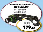 Campgear Focusable LED Headlamp F0400-11