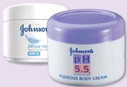 Johnson's pH 5.5 Aqueous Body Cream-350ml
