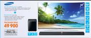 Samsung 65" 3D Curved LED TV(65H8000) + Speaker Bar(HW-H750)
