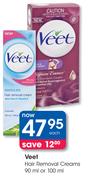 Veet Hair Removal Cream 90ml Or 100ml-Each
