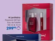 Lentheric Passione Gift Set: Eau De Toilette-100ml & 15ml