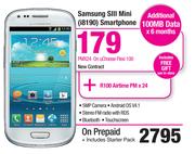 Samsung SIII Mini (i8190) Smartphone