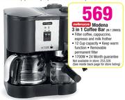 Mellerware Modena 3 In 1 Coffee Bar IN 1 29003