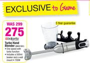 Brabantia Turbo Hand Blender BBEK1061