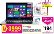 Lenovo Intel Celeron Notebook Bundle