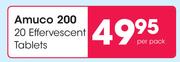 Amuco 200 20 Effervescent Tablets-Per Pack