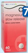 Clicks Magnesium Slow Release 60 Tablets-Per Pack