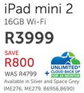 Apple iPad Mini 2 16GB Wi-Fi