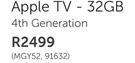 Apple TV 32GB 4th Generation
