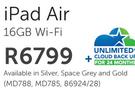 Apple iPad Air 16GB Wi-Fi