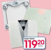 Safeway Glass Scale With Design Or Value Glass LED-Each