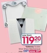 Safeway Scales Silver Stripe Mechanical-Each