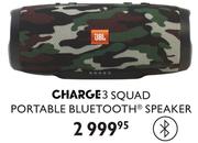 JBL Charge3 Squad Portable Bluetooth Speaker