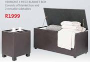 Vermont 3 Piece Blanket Box