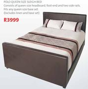 Polo Queen Size Sleigh Bed