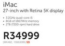Apple iMac 27 Inch With Retina 5K Display