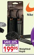 Weighted Rope