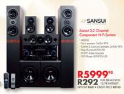 Sansui 5.2 Channel Component Hi-Fi System