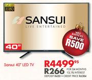 Sansui 40" FHD LED TV