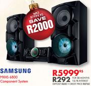 Samsung MXHS6800 Component System