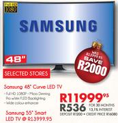 Samsung 48" FHD Curve LED TV