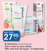 Johnson's Facial Products-Each