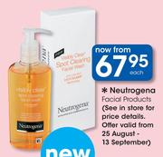Neutrogena Facial Products-Each